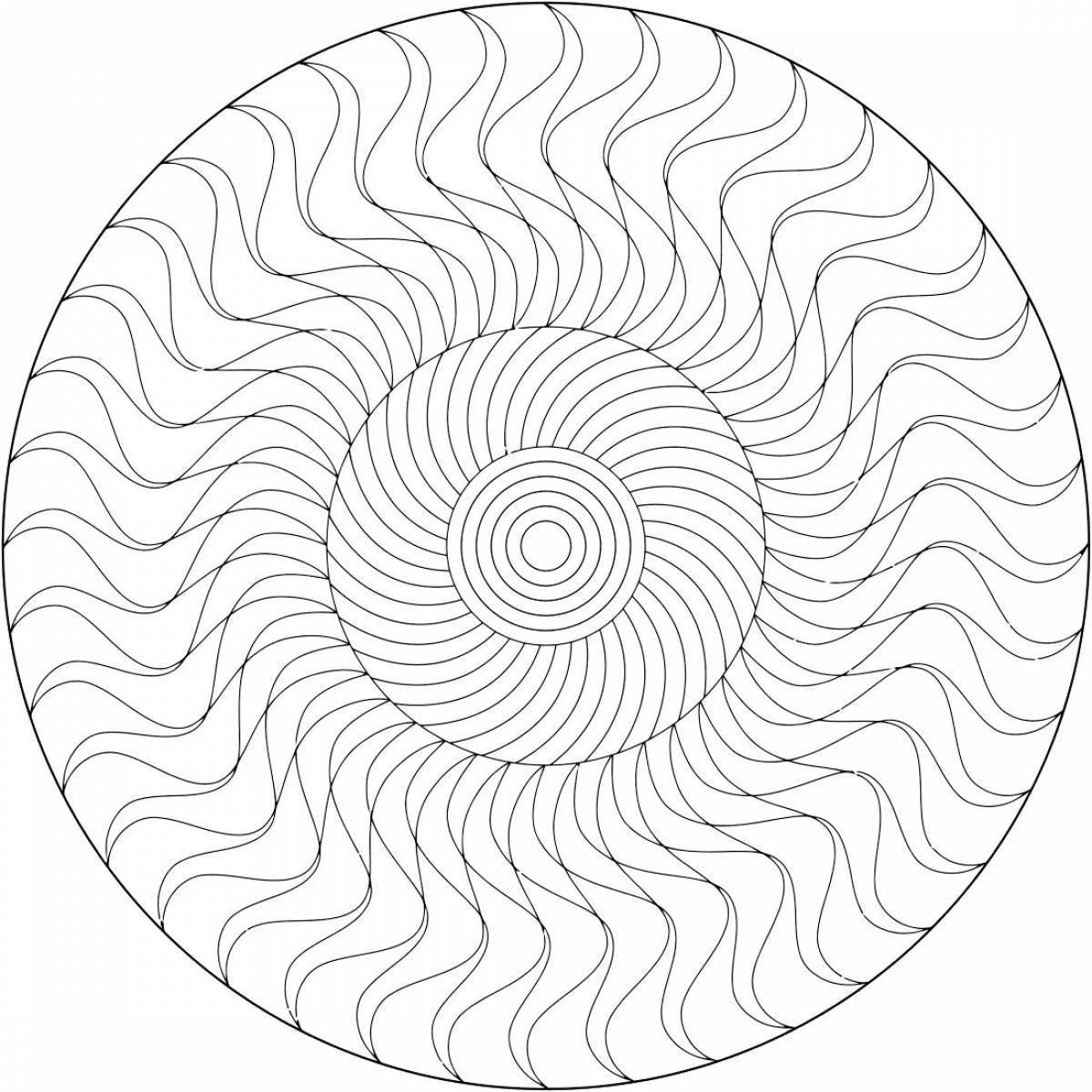 Сайт для создания спиральных раскрасок #15