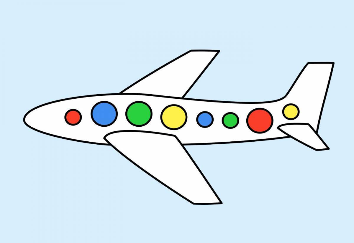 Самолет для детей 2 3 лет #5