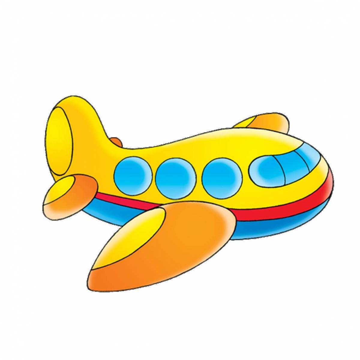 Самолет для малышей #16