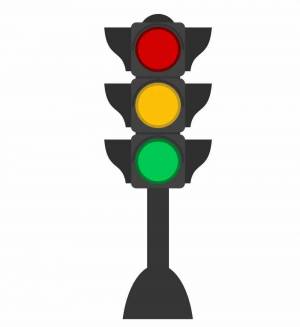 Раскраска светофор для детей 4 5 лет #11 #488362