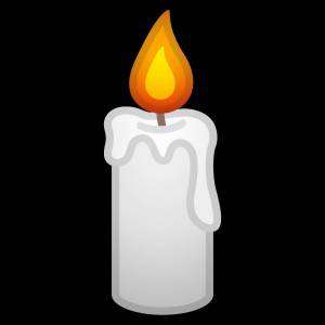 Раскраска свеча для детей #9 #488526