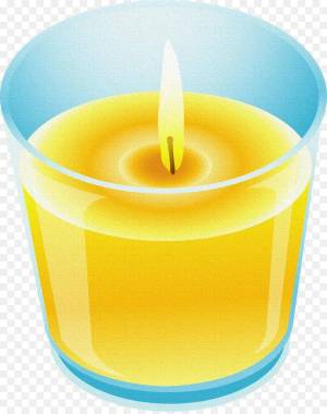 Раскраска свеча для детей #17 #488534