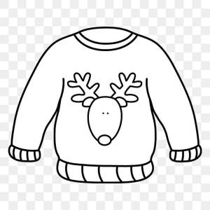 Раскраска свитер для детей 4 5 лет #2 #488800