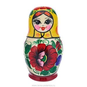 Раскраска семеновская матрешка #39 #489903