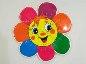 Раскраска семицветик для детей #12 #489986