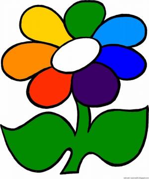 Раскраска семицветик для детей #30 #490004