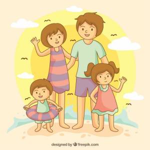 Раскраска семья на английском языке для детей #35 #490366