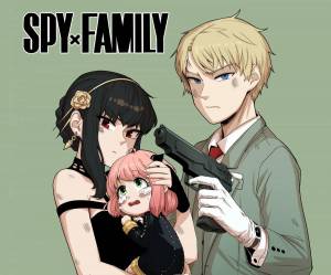 Раскраска семья шпиона аня #24 #490429