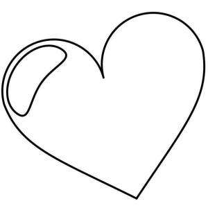 Раскраска сердечки для детей 4 5 лет #23 #490674