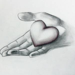 Раскраска сердце рисунок #29 #490970