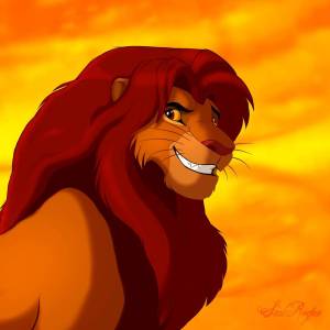 Раскраска симба король лев #9 #491840
