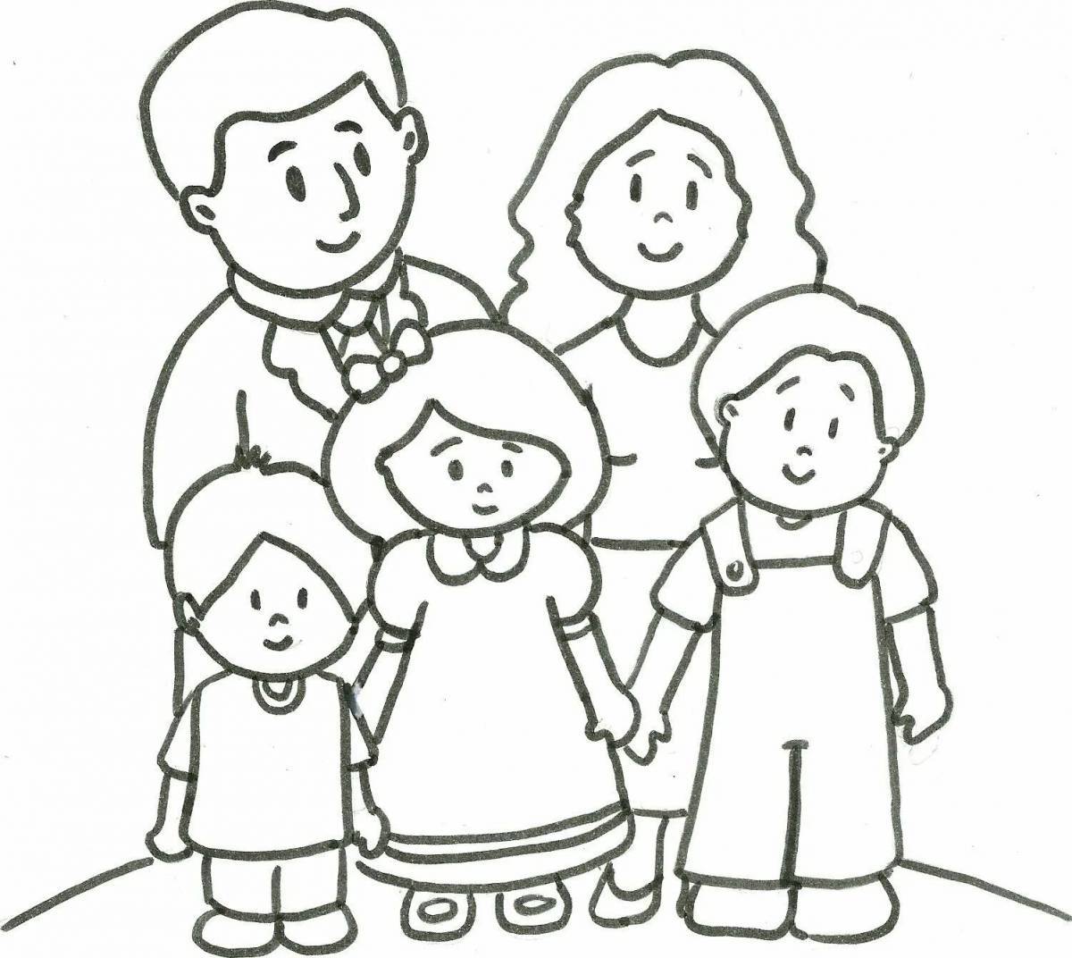 Семья для детей 4 5 лет #28