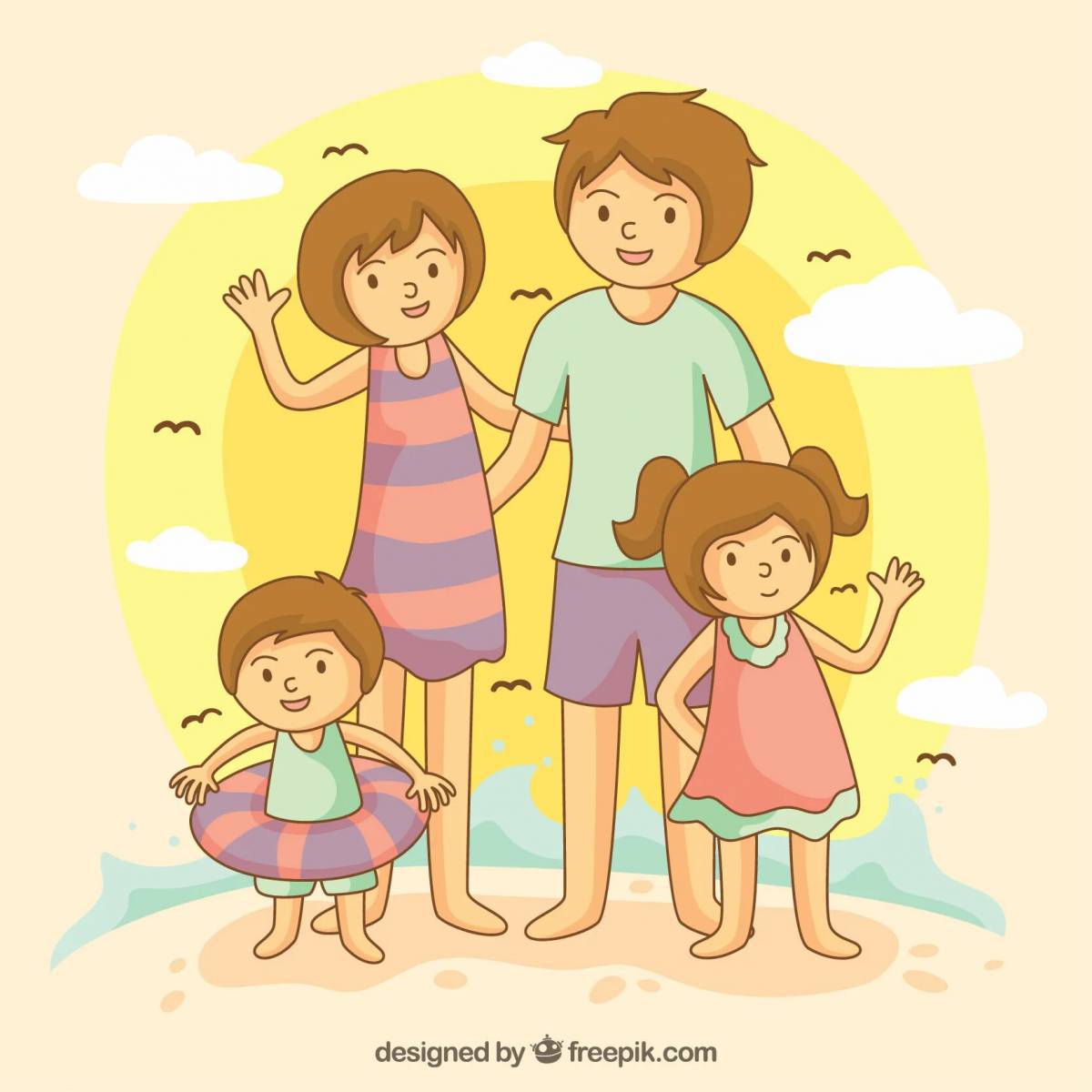 Семья на английском языке для детей #35