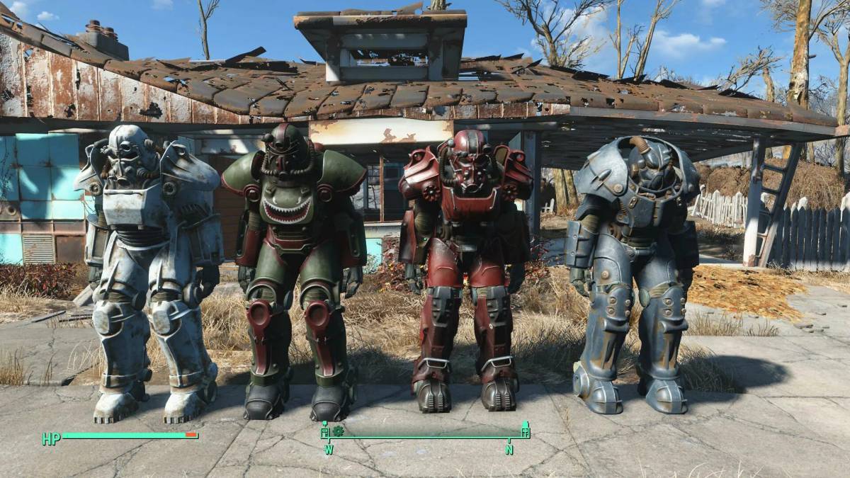 Fallout 4 армейская окраска фото 3