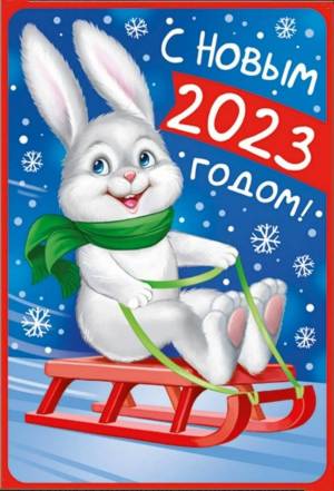 Раскраска символ года 2023 для детей #6 #492011