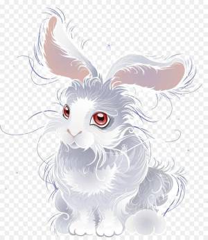 Раскраска символ года кролик #28 #492072