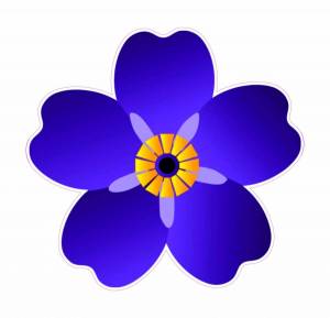 Раскраска символ холокоста цветок #32 #492114