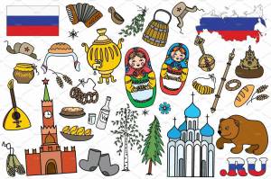 Раскраска символы россии #3 #492160