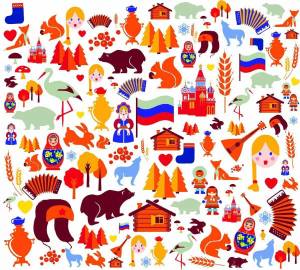 Раскраска символы россии #23 #492180