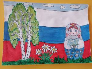 Раскраска символы россии для детей #6 #492201