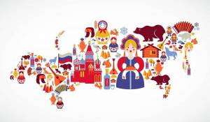 Раскраска символы россии для детей #21 #492216