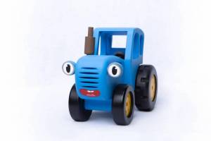 Раскраска синий трактор картинки #11 #492426