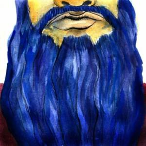 Раскраска синяя борода #8 #493103