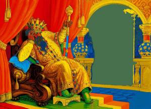 Раскраска сказка о золотом петушке пушкина #15 #493936