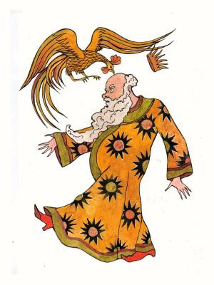 Раскраска сказка о золотом петушке пушкина #20 #493941