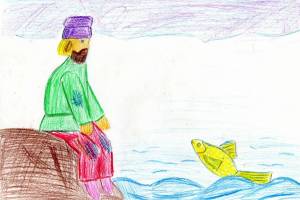 Раскраска сказка о рыбаке и рыбке 2 класс #6 #494044