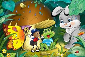Раскраска сказки для детей 4 5 лет #1 #494392