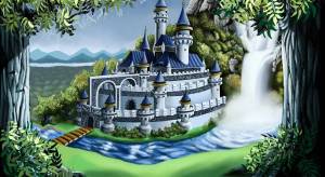 Раскраска сказочный замок #5 #494932