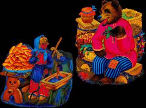 Раскраска сказочных героев русских народных сказок #4 #495122