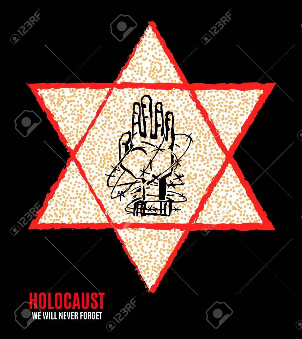 Символ холокоста цветок #22