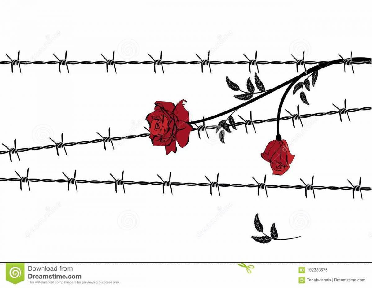 Символ холокоста цветок #26