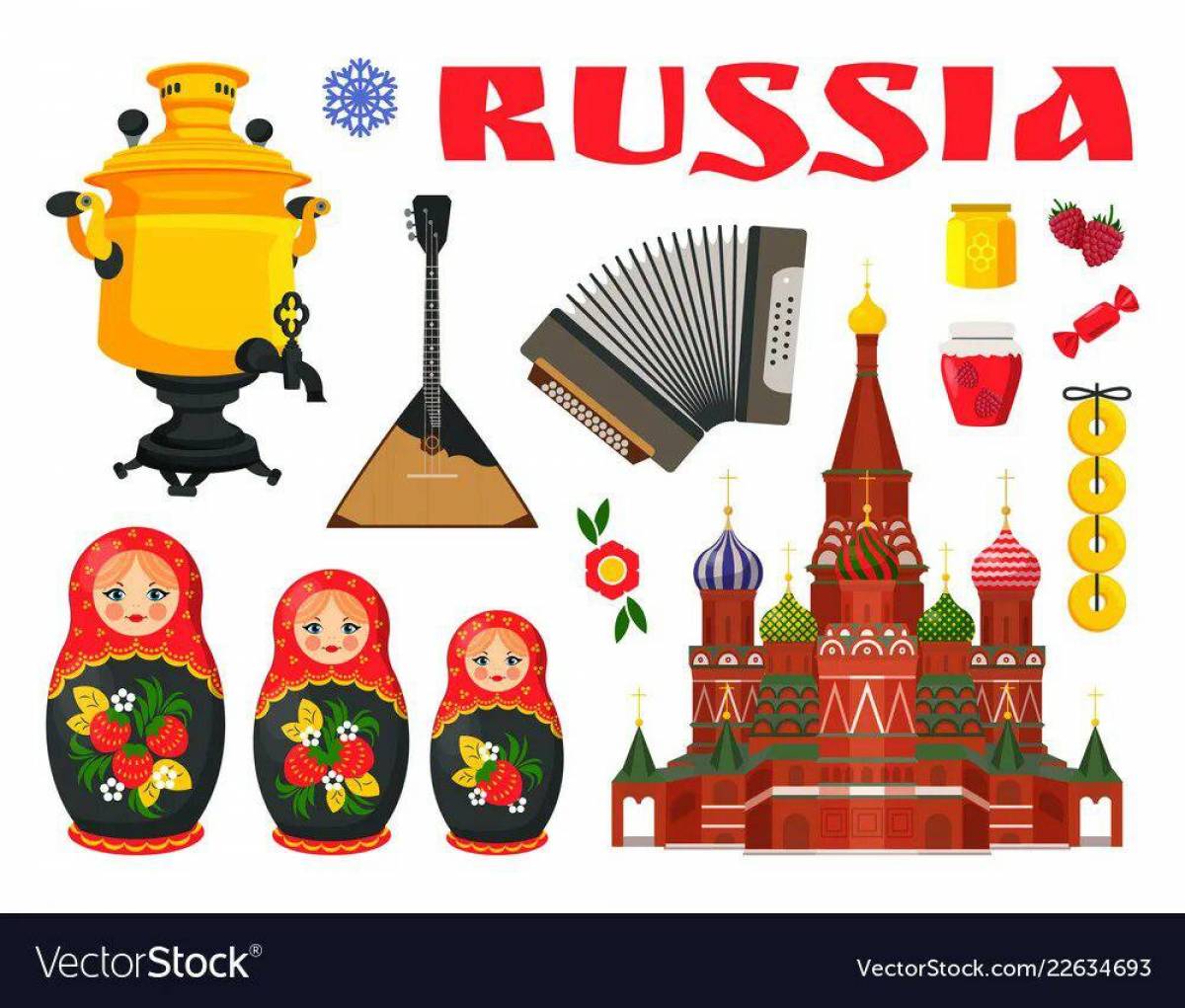 Символы россии для детей #18
