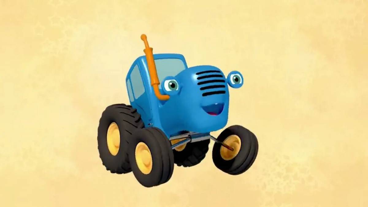 Синий трактор мультик #19