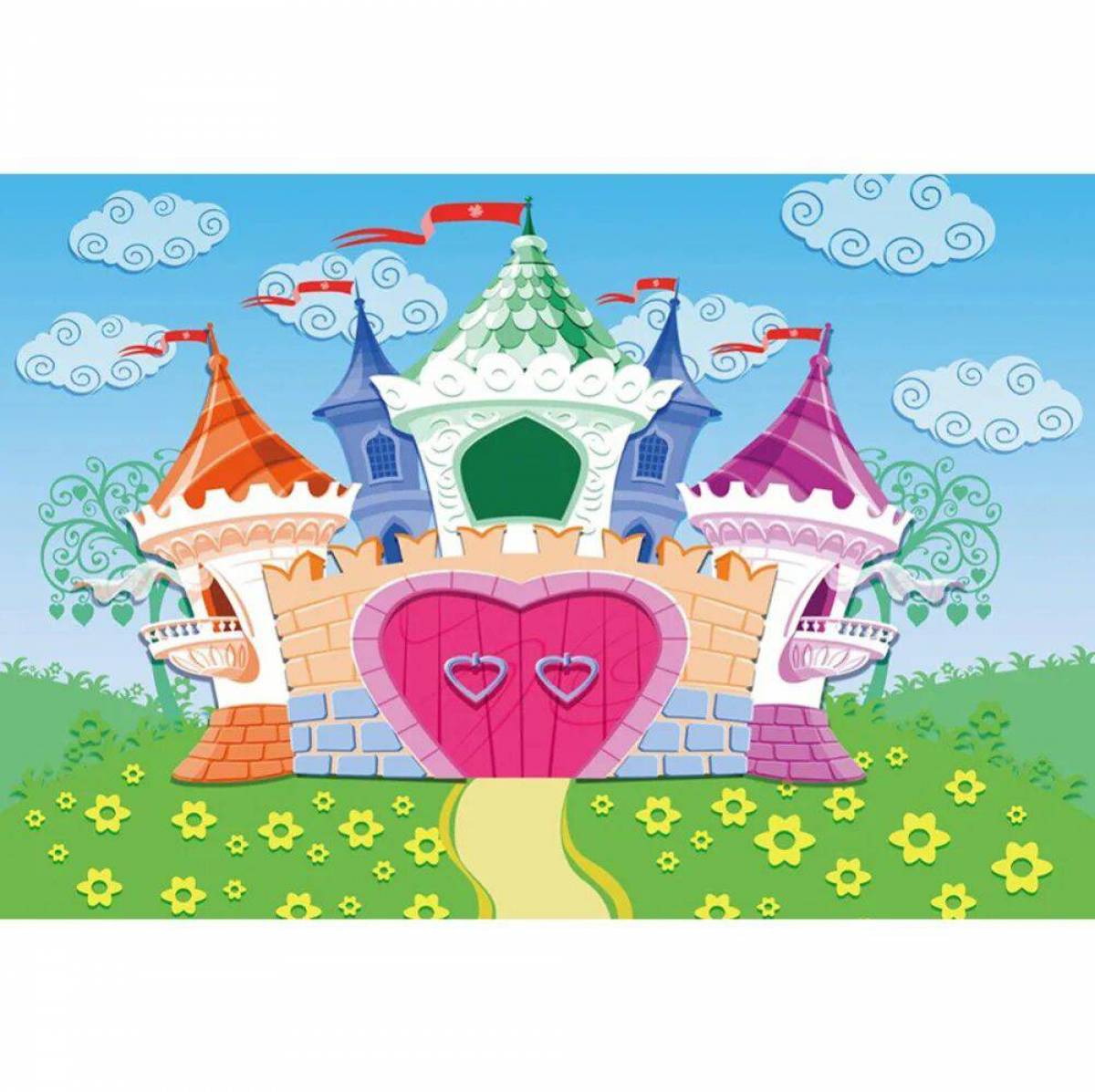 Сказочный дворец для детей подготовительной группы #24