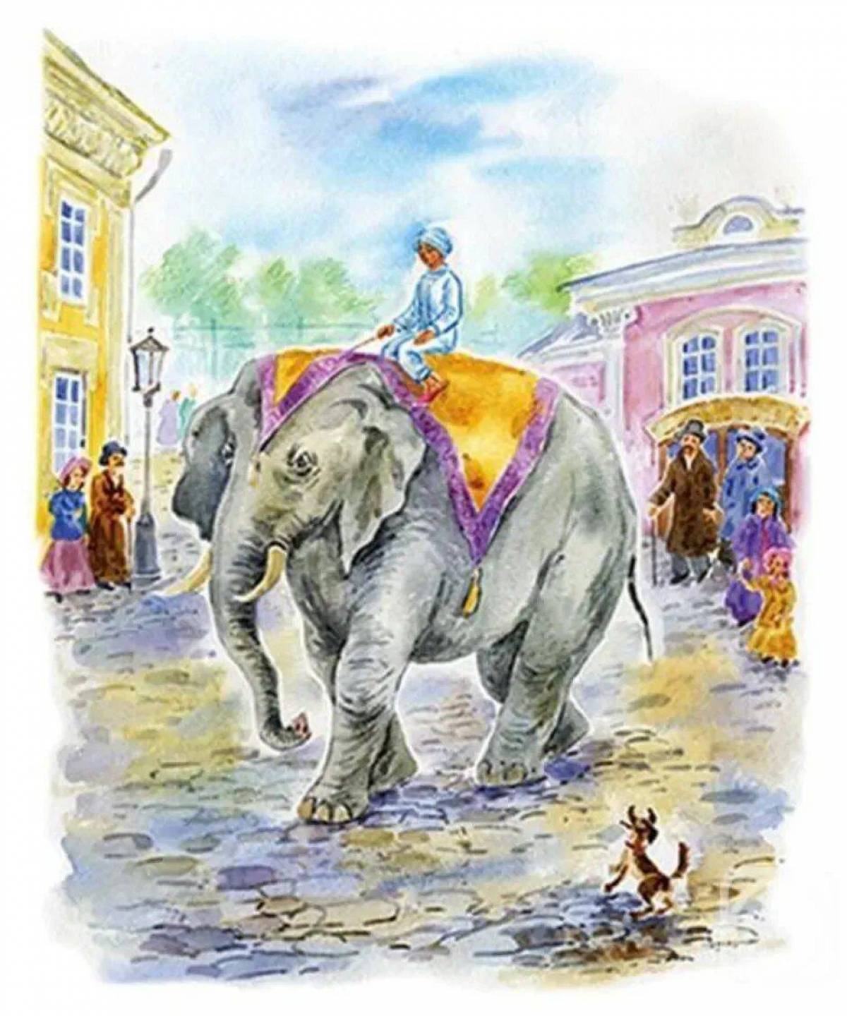 Слон и моська автор. Слон и моська. Басни. Басня Крылова слон и моська. Басня слон и моська Крылов.