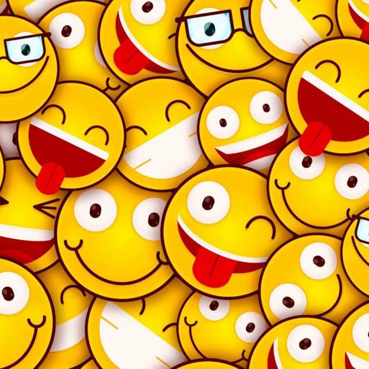 Фон смайлики. Много много смайликов. Обои на рабочий стол смайлики. Фон смайлики. Смайлик улыбка.