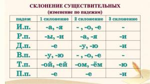 Раскраска склонение имен существительных 3 класс #16 #496099