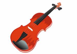 Раскраска скрипка для детей #4 #496811