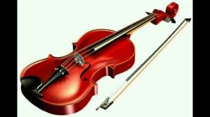 Раскраска скрипка для детей #30 #496837