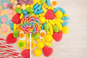 Раскраска сладости для детей #35 #497326