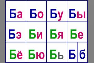 Раскраска слоги 1 класс #35 #497745