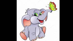 Раскраска слоненок для детей #1 #498721