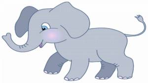 Раскраска слоненок для детей #10 #498730