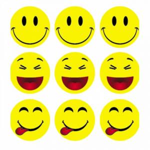 Раскраска смайлики маленькие #26 #499034