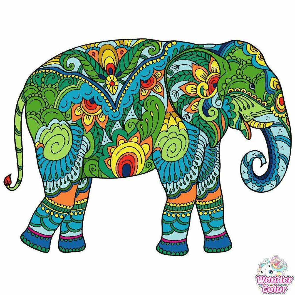 Слон индийский для детей #9
