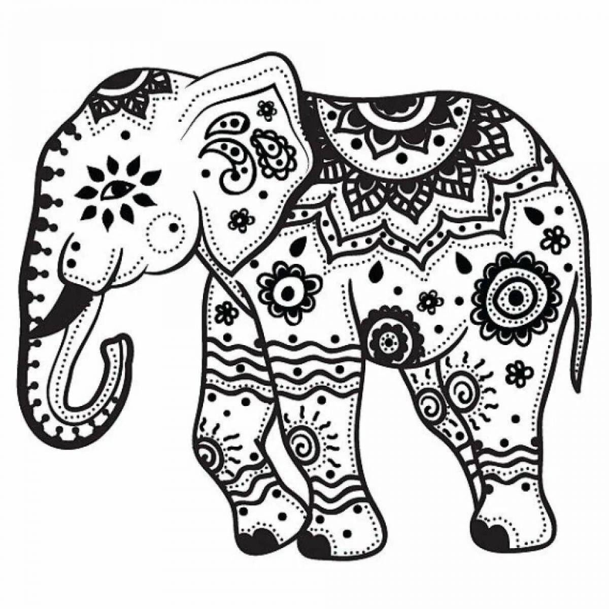 Слон индийский для детей #18